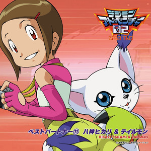 デジモンアドベンチャー02ベスト・パートナー(11)八神ヒカリ&テイルモン (数码宝贝大冒险02 最佳搭档(11)八神光&迪路兽)