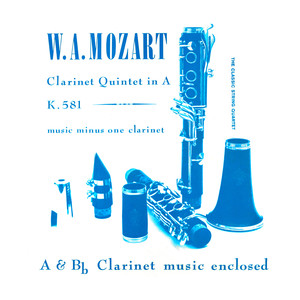 Clarinet in A K 581