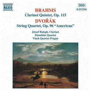 BRAHMS: Clarinet Quintet in B Minor / DVORAK: String Quartet No. 12, "American"