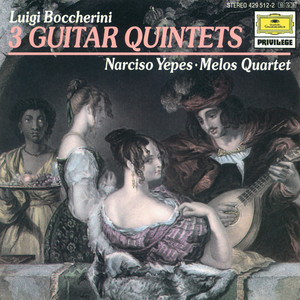 Boccherini: 3 Guitar Quintets (ボッケリーニ:ギターゴジュウソウキョクシュウ)