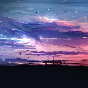 月光下的身影