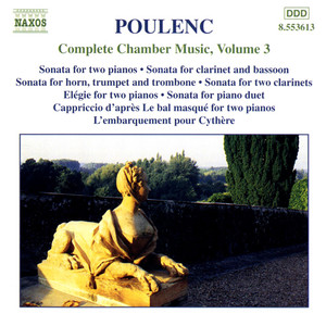 POULENC: Sonata for Two Pianos / Clarinet Sonatas