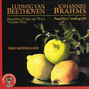 Ludwig van Beethoven : Piano Trio in D-dur, Op. 70, No. 1 'Geister Trio' - Johannes Brahms : Piano Trio in C moll, Op. 101 (Trio Modigliani)