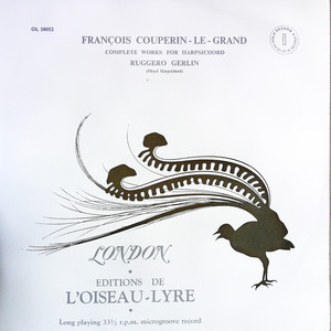 Francois Couperin-Le-Grand Complete Works For Harpsichord(黑胶版)