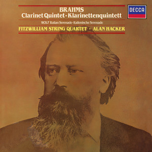 Brahms: Clarinet Quintet; Wolf: Italian Serenade