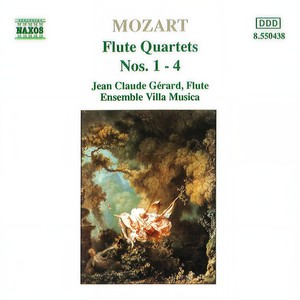 MOZART: Flute Quartets Nos. 1- 4