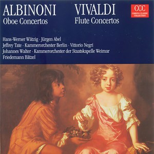 Tomaso Albinoni: Oboe Concertos - Op. 7, Nos. 3, 6, 8, 11 / Antonio Vivaldi: Flute Concertos - Op. 10, Nos. 1, 2, 4, 5 (Hans-Werner Wätzig, Johannes Walter)