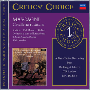 Mascagni: Cavalleria Rusticana (マスカーニ:カバレリアルスティカーナ)
