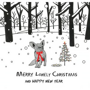 Merry Lonely Christmas And Happy New Year