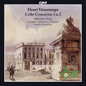 VIEUXTEMPS, H.: Cello Concertos Nos. 1 and 2 / Capriccio, Op. 55 (arr. for cello) (Wen-Sinn Yang, Evergreen Symphony, Schmalfuss)