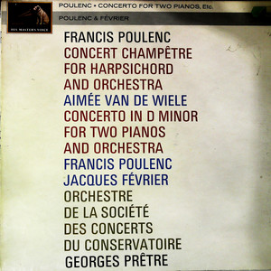 Concerto For Two Pianos, Etc.(黑胶版)