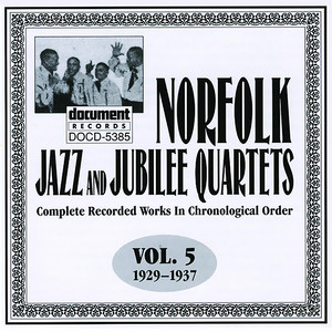 Norfolk Jazz And Jubilee Quartet Vol. 5 (1929-1937)
