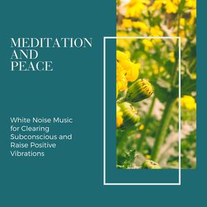 Meditation and Peace - White Noise Music for Clearing Subconscious and Raise Positive Vibrations