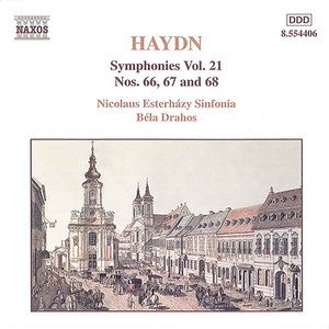 HAYDN: Symphonies, Vol. 21 (Nos. 66, 67, 68)