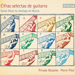 Cifras selectas de guitarra: Guitar Muic by Santiago de Murcia