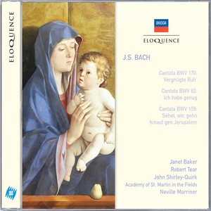 Bach, J.S,: Cantatas Nos.170, 82 & 159 (约翰·塞巴斯蒂安·巴赫:第170,82 & 159号康塔塔)