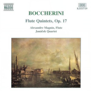 BOCCHERINI: Flute Quintets, Op. 17