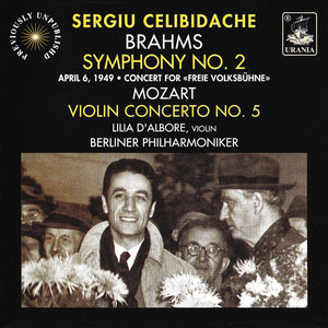 Mozart: Violin Concerto No. 5 - Brahms: Symphony No. 2