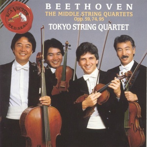 Beethoven: Middle Quartets Opp. 59, 74, 95 (贝多芬:中期弦乐四重奏,作品59,74,95)
