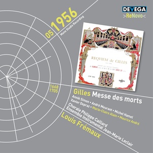 Jean gilles messe des morts executé aus services funèbres de rameau (1764) ed de s. M. Le roi louis XV (1774)