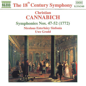 CANNABICH: Symphonies Nos. 47 - 52