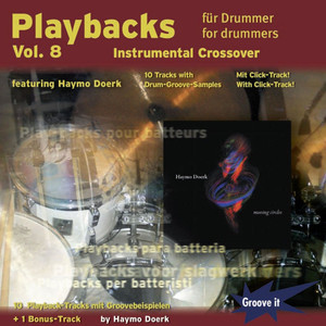 Playbacks for Drummers Vol.8 - Instrumental Crossover
