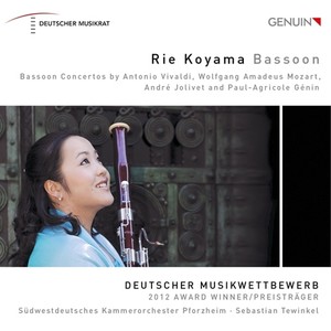 VIVALDI, A. / MOZART, W.A. / JOLIVET, A. / GÉNIN, P.-A.: Bassoon Concertos (Rie Koyama, South West German Chamber Orchestra, Pforzheim, Tewinkel)