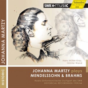 MENDELSSOHN, Felix: Violin Concerto in E Minor / BRAHMS, J.: Violin Concerto (Martzy, Müller-Kray, Wand) (1959, 1964)