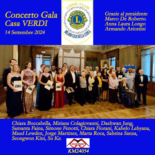 Concerto Gala Casa Verdi 14 settembre 2024
