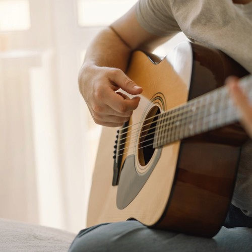 Soothing Strums: Guitar Music Echoes