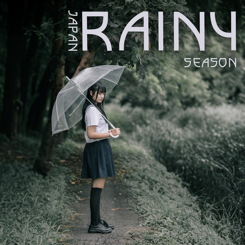 Japan Rainy Season: Relaxing Sounds of Rain with Peaceful Asian Instrumental Music in the Background