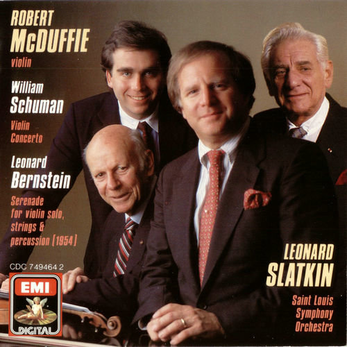 威廉.舒曼：小提琴协奏曲， 伯恩斯坦：小夜曲