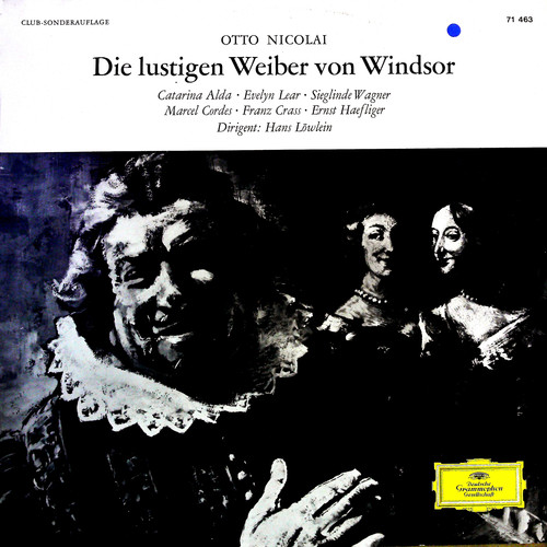 Die Lustigen Weiber Von Windsor (Burmester)（黑胶版）