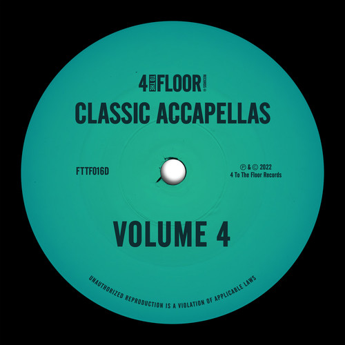 4 To The Floor Accapellas, Vol. 4 (Accapella)