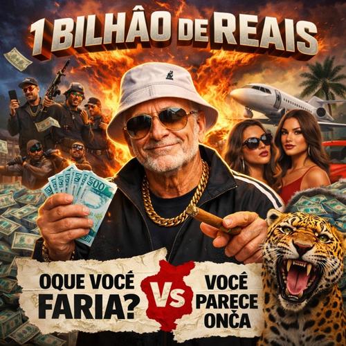 1 BILHÃO DE REAIS OQUE VC FARIA vs VOCÊ PARECE ONÇA TOMANDO SOL (Explicit)