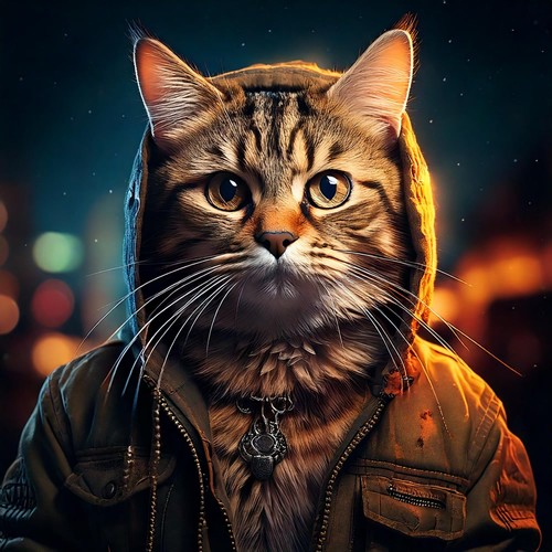 Serene Relaxation: Hip Hop Beats for Cats