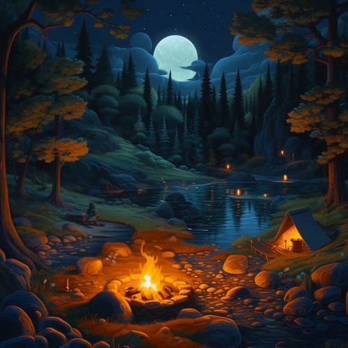 Lord Of The Rings & Campfire