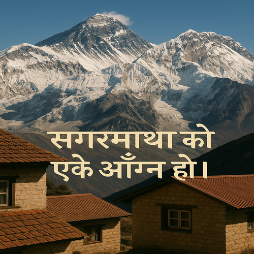 सगरमाथा मेरो आँगन हो।