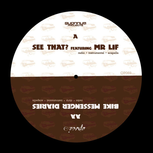 See That? feat Mr. Lif b/w Bike Messenger Diaries