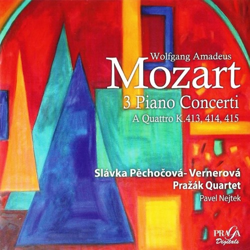 Mozart:Piano Concerti “A Quattro” K.413, 414, 415