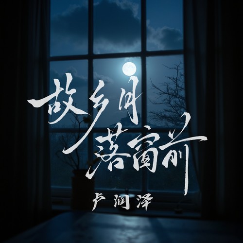 故乡月 落窗前