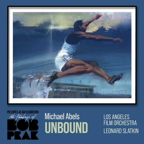 The Paintings of Bob Peak - Abels: Unbound: Jesse Owens, 1936 Olympics