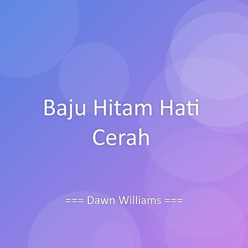 Baju Hitam Hati Cerah