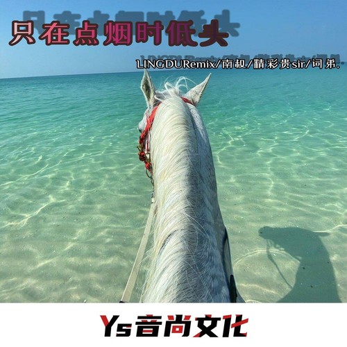 只在点烟时低头