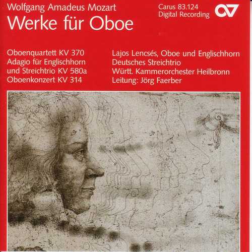 Mozart, W.A.: Oboe Quartet in F Major / Oboe Concerto in C Major / Adagio in C Major
