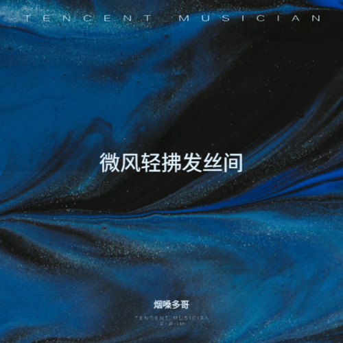 微风轻拂发丝间