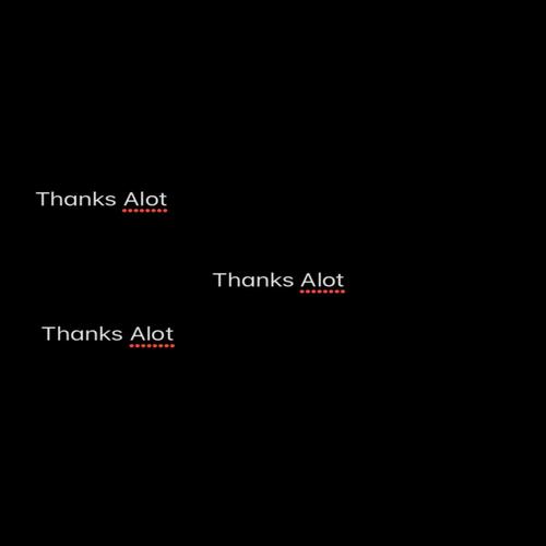 Thanks Alot (Explicit)