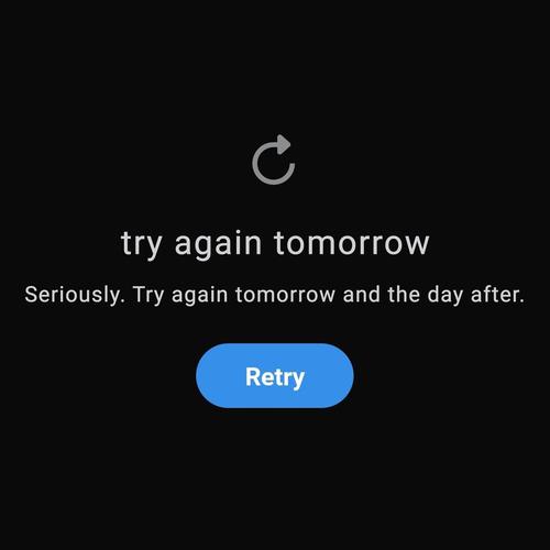 Try Again Tomorrow (Explicit)