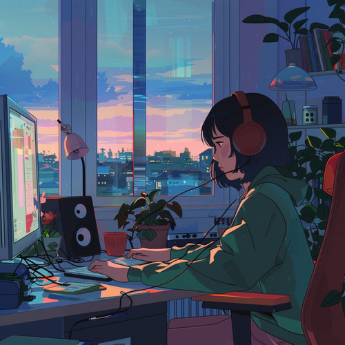 Calming Lofi Tunes for Productive Work