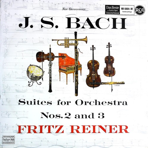 Suite No. 2 In B Minor, Bw 1067 / Suite No. 3 In D, Bw 1068(黑胶版)